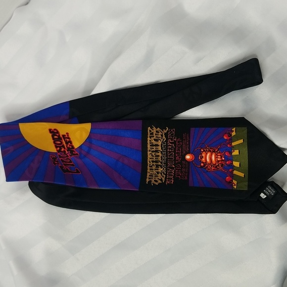 Vintage Fillmore West Jimi Hendrix Neck Tie Scarab Bill Graham NO#140 - Picture 7 of 9